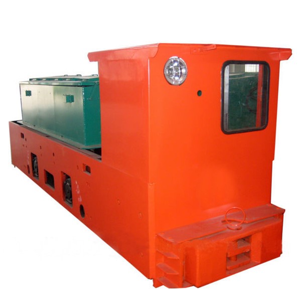 La locomotive électronique alimentée par batterie minière