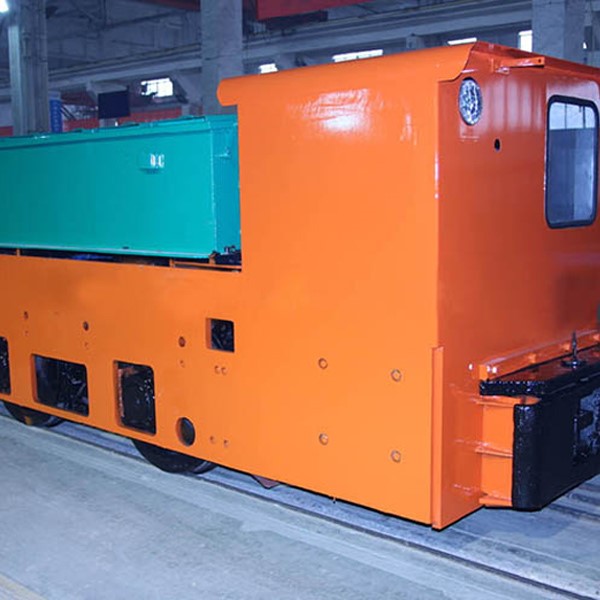 La locomotive électronique alimentée par batterie minière