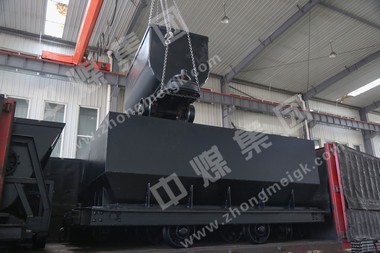 China Coal Group a envoyé un lot de camions miniers à déchargement par le bas et de camions miniers à déchargement latéral au Shaanxi