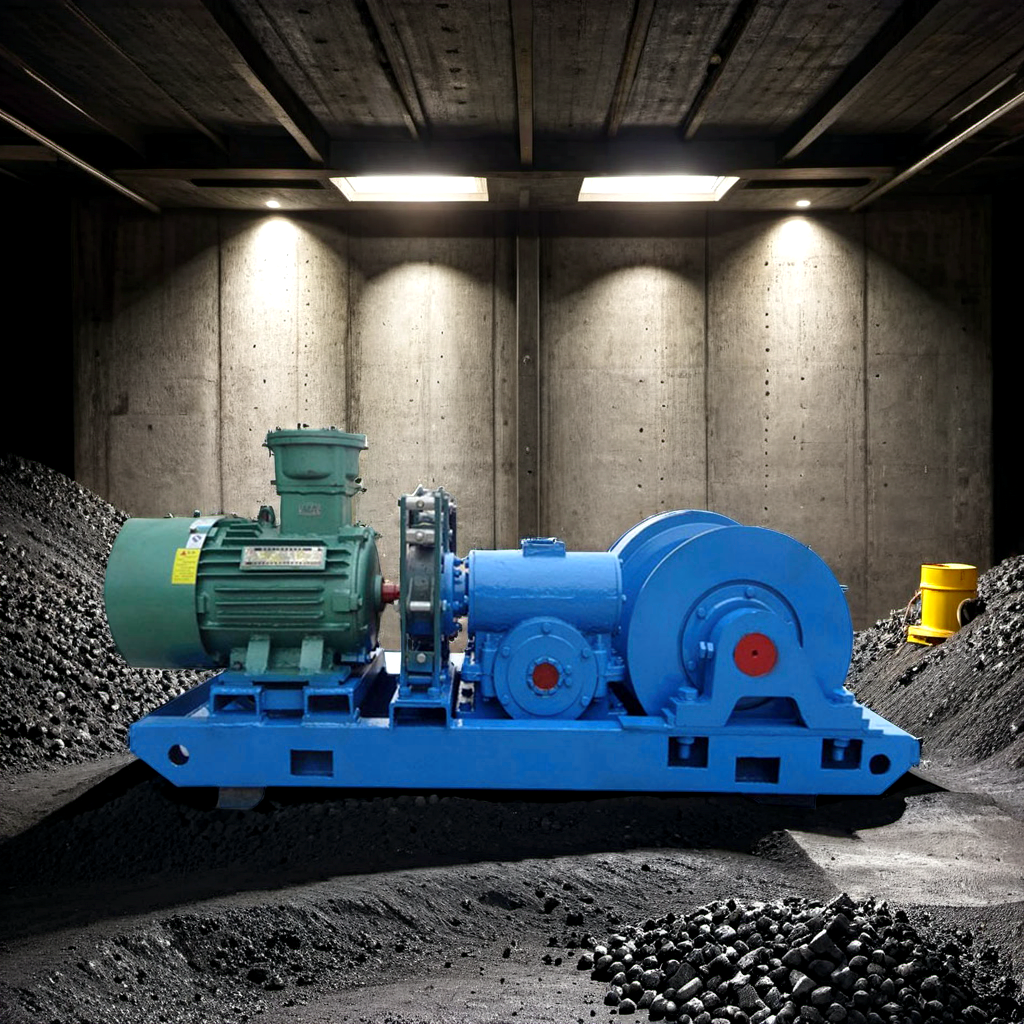 JSDB Explosion Proof Mining Two Speed Winch